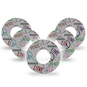 ExpressionMed Peace & Love Libre Patches