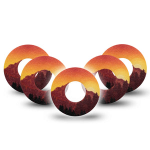 Sunset Mountain Libre Cover 5-Pack