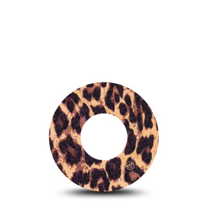 ExpressionMed Leopard Print Freestyle Libre CMG Single Tape ExpressionMed