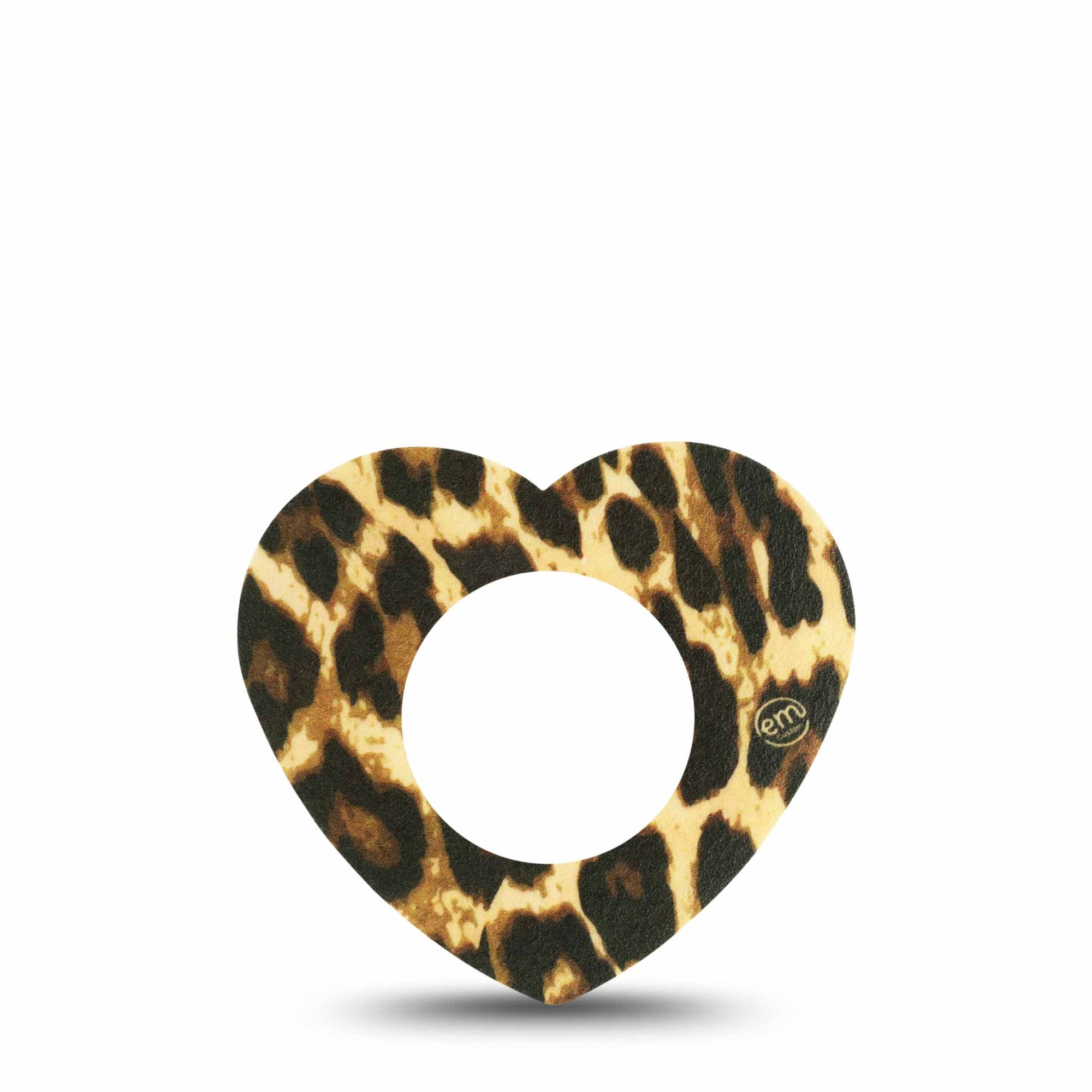 ExpressionMed Leopard Print Heart Libre Tape, Abbott Lingo