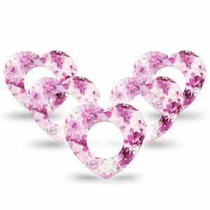 Violet Orchids Heart Libre Tapes, Abbott Lingo