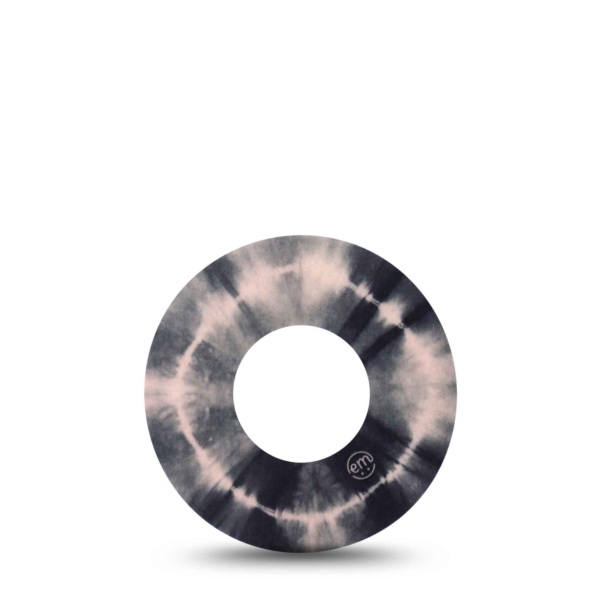 ExpressionMed Black and Grey Tie Dye Libre Overpatch