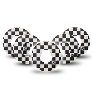 Checkered Libre Patch 5-Pack