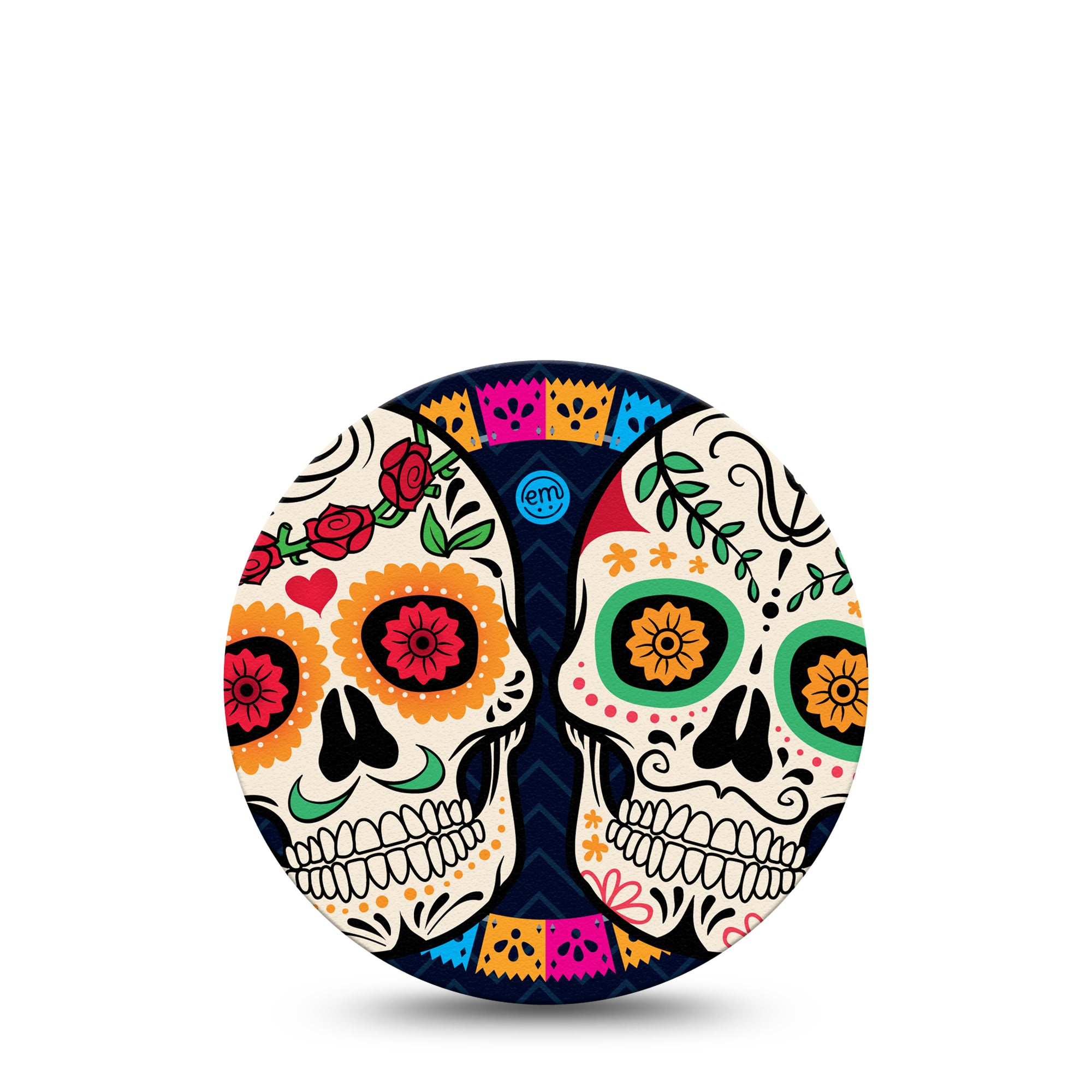 ExpressionMed Dia de los Muertos Libre Overpatch Tape, Abbott Lingo