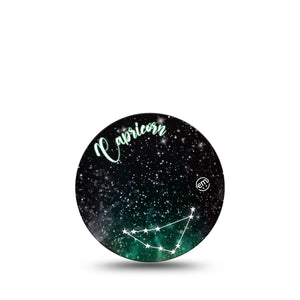 Capricorn Libre 3 Overpatch, Single, Zodiac Capricorn Constellation Adhesive Tape Design