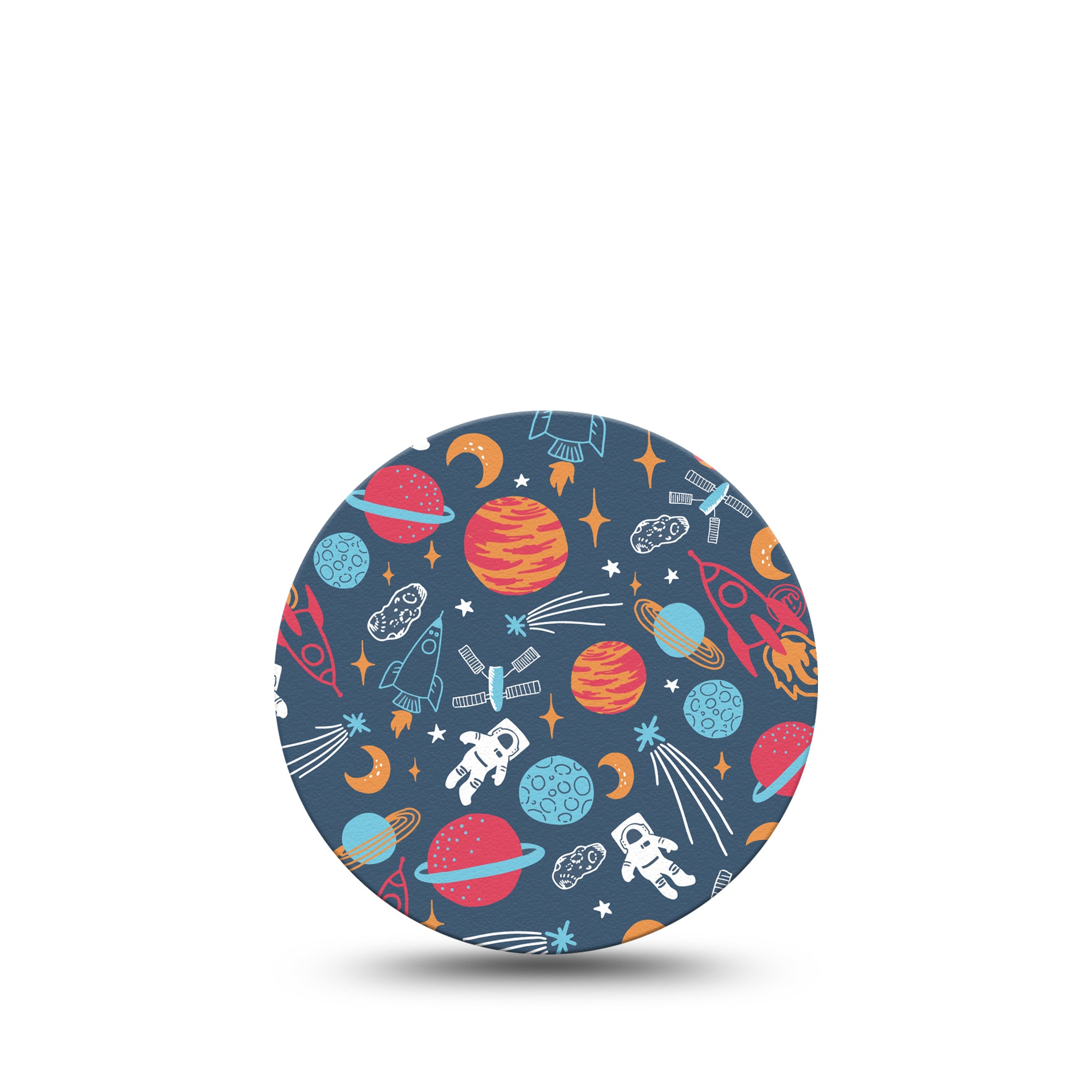 Space Libre 3 Overpatch, Single, Space Expedition Themed, CGM Adhesive Tape Design