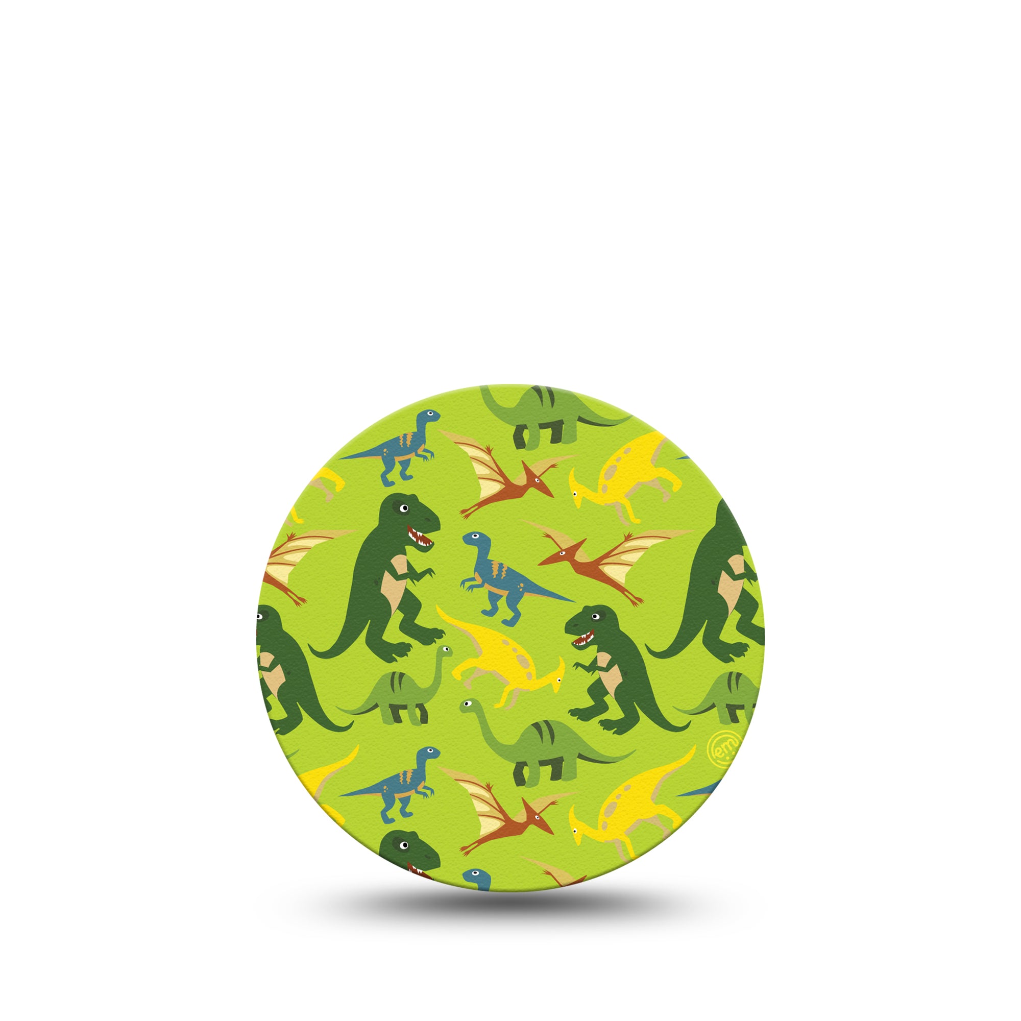 Daring Dinosaurs Libre 3 Overpatch, Pre-historic Era Inspired, CGM Adhesive Tape Design