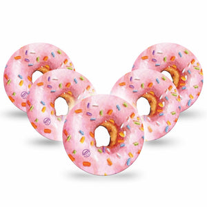 ExpressionMed Donut Sprinkles Pink Libre Overpatches