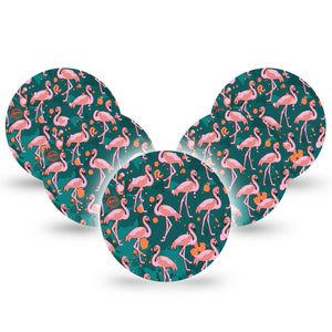 ExpressionMed Flamingos Libre Overpatch 5-Pack
