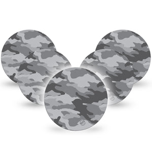 ExpressionMed Gray Camo Libre OverPatches, Abbott Lingo