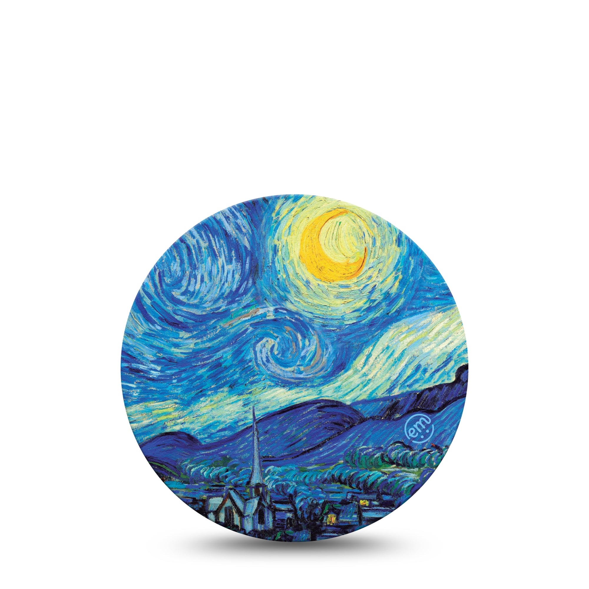 Starry Nights Libre 2 Overpatch Adhesive Patch, Single, Van Gogh Painting Inspired Design