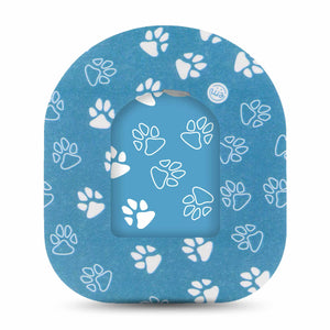 ExpressionMed Pawprint Pod Transmitter Sticker with Tape