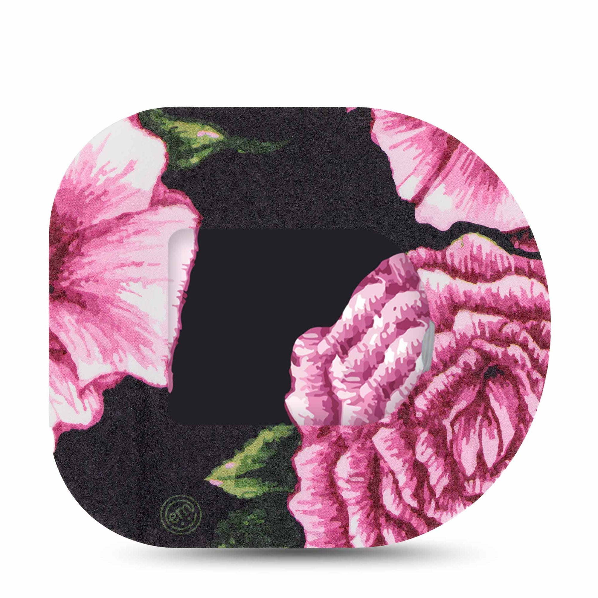 ExpressionMed Intricate Flower Pod Transmitter Sticker with Tape