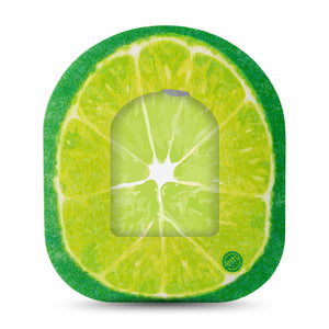Lime Pod Sticker with Tape