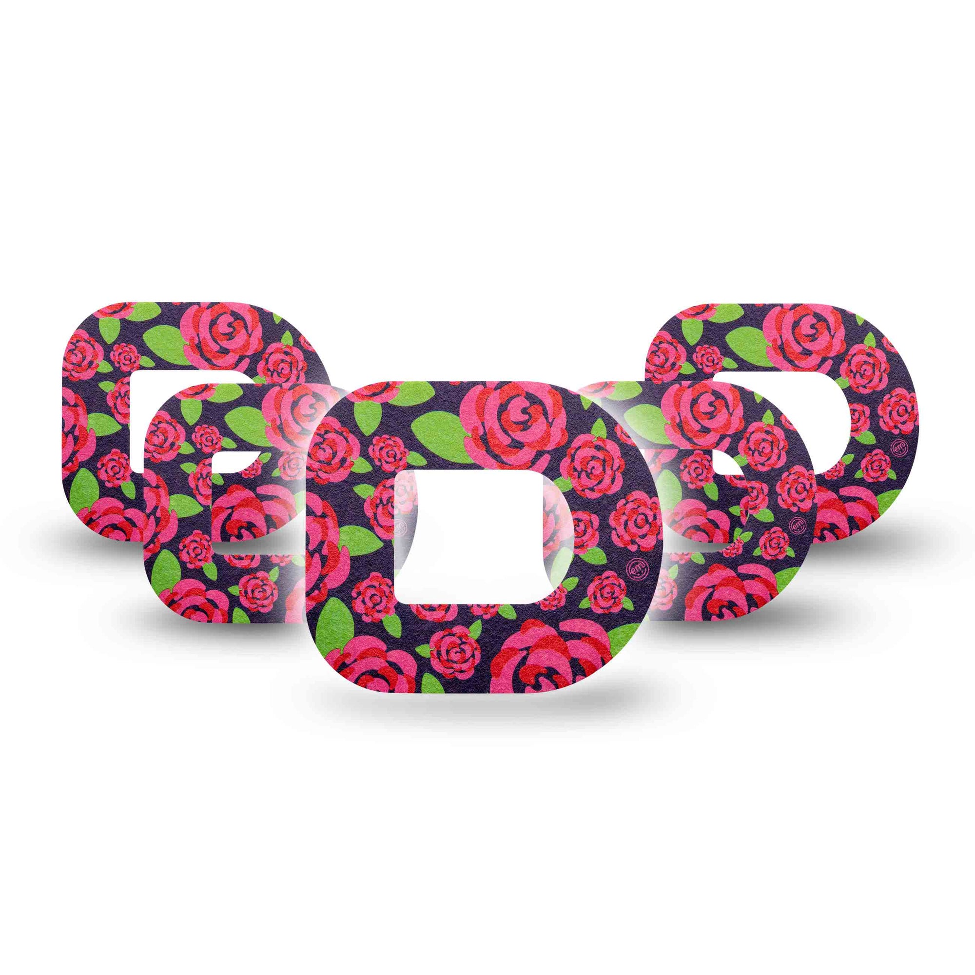 ExpressionMed Pretty Pink Roses Pod Tape 5-Pack