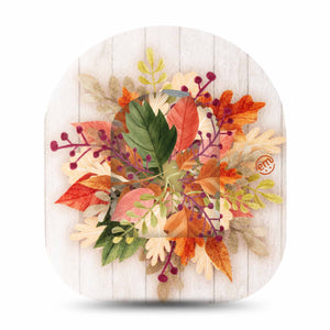 Autumn Leaves Pod Sticker with Tape