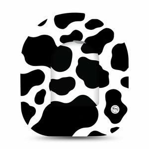 Cow Print Pod Sticker with Tape