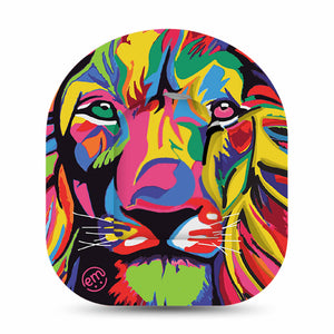 Majestic Lion Pod Sticker with Tape
