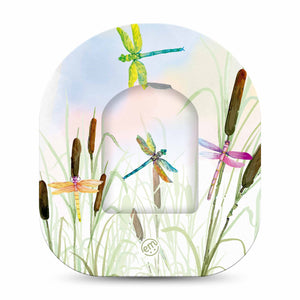 ExpressionMed Dragonfly Pod Sticker
