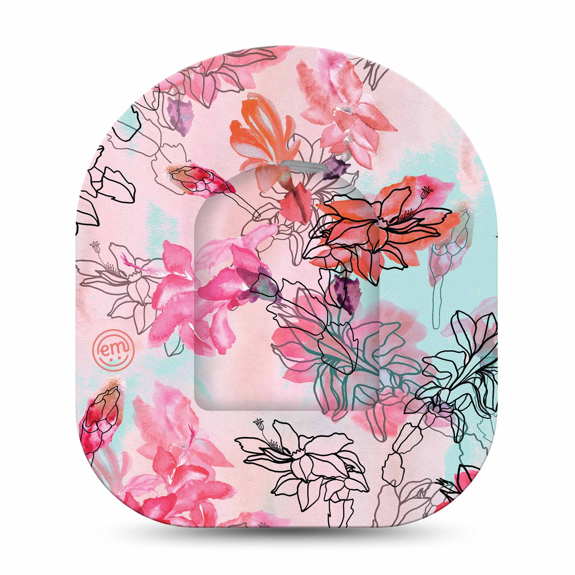 ExpressionMed Whimsical Blossoms Pod Sticker