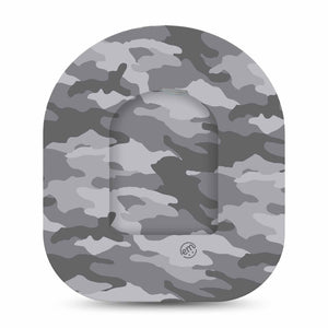 ExpressionMed Gray Camo Pod Sticker