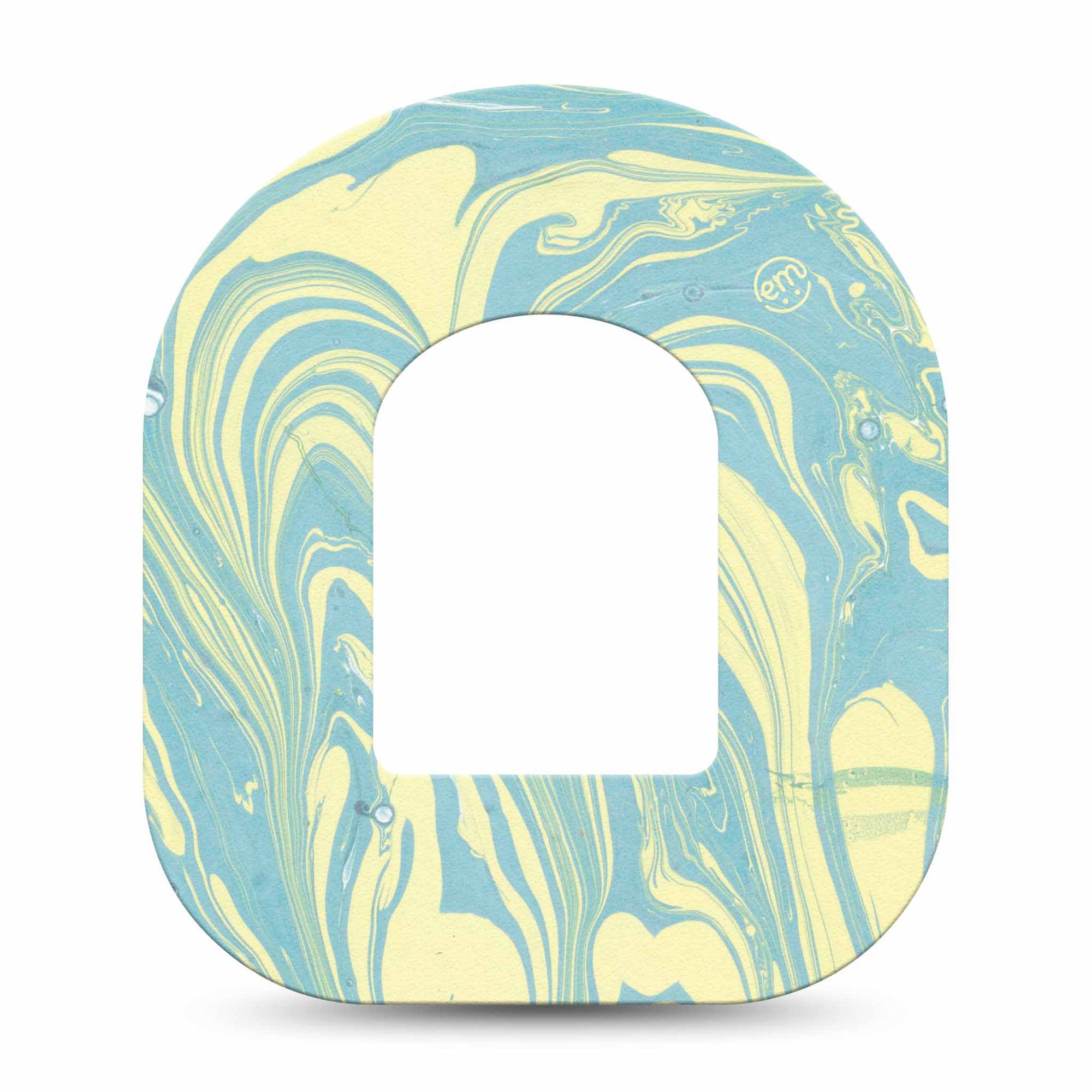 ExpressionMed Mixed Playdough Omnipod Overlay Tape, Single, Fun Playdough Design Pump Tape