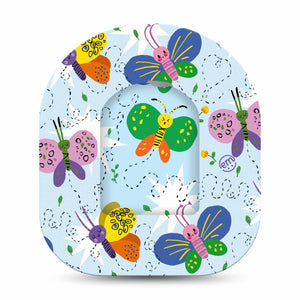 Cute Butterflies Pod Sticker