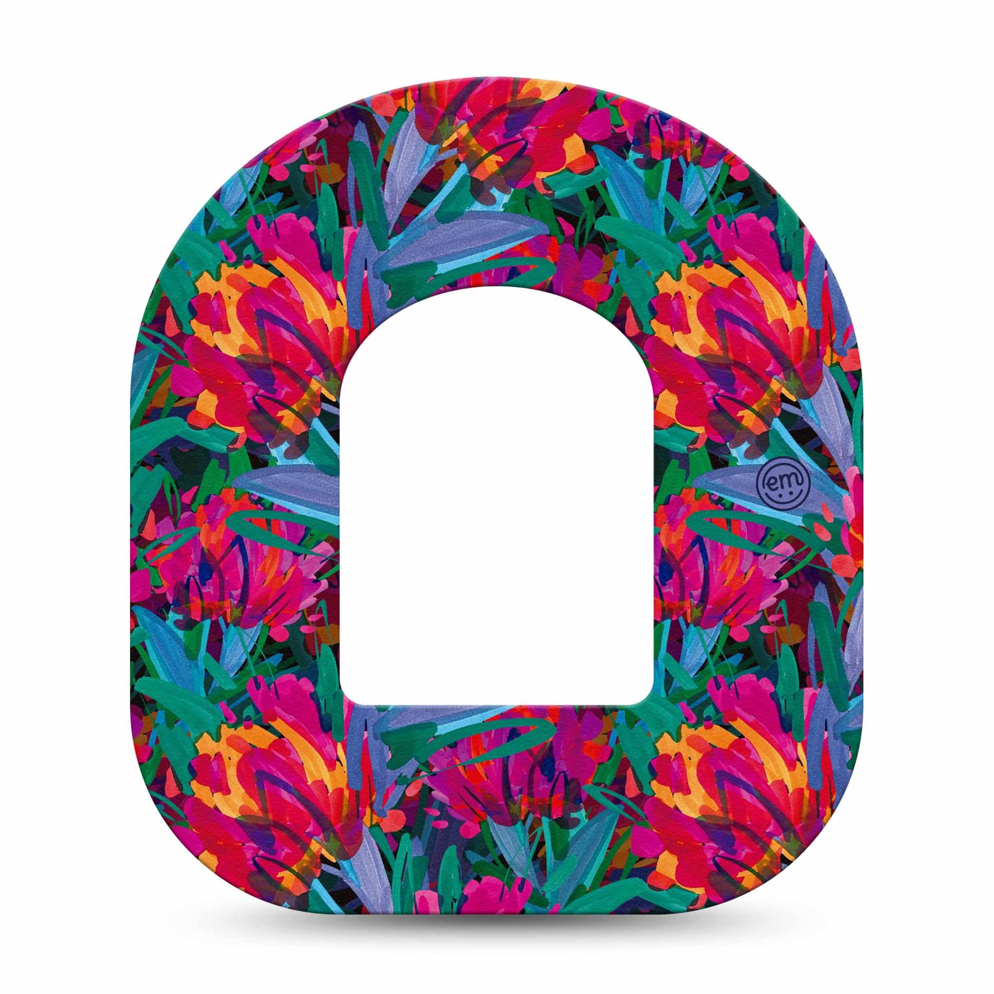 Bold Petals Pod Tape, Single, Bold Toned Florals Inspired Design  Adhesive Patch