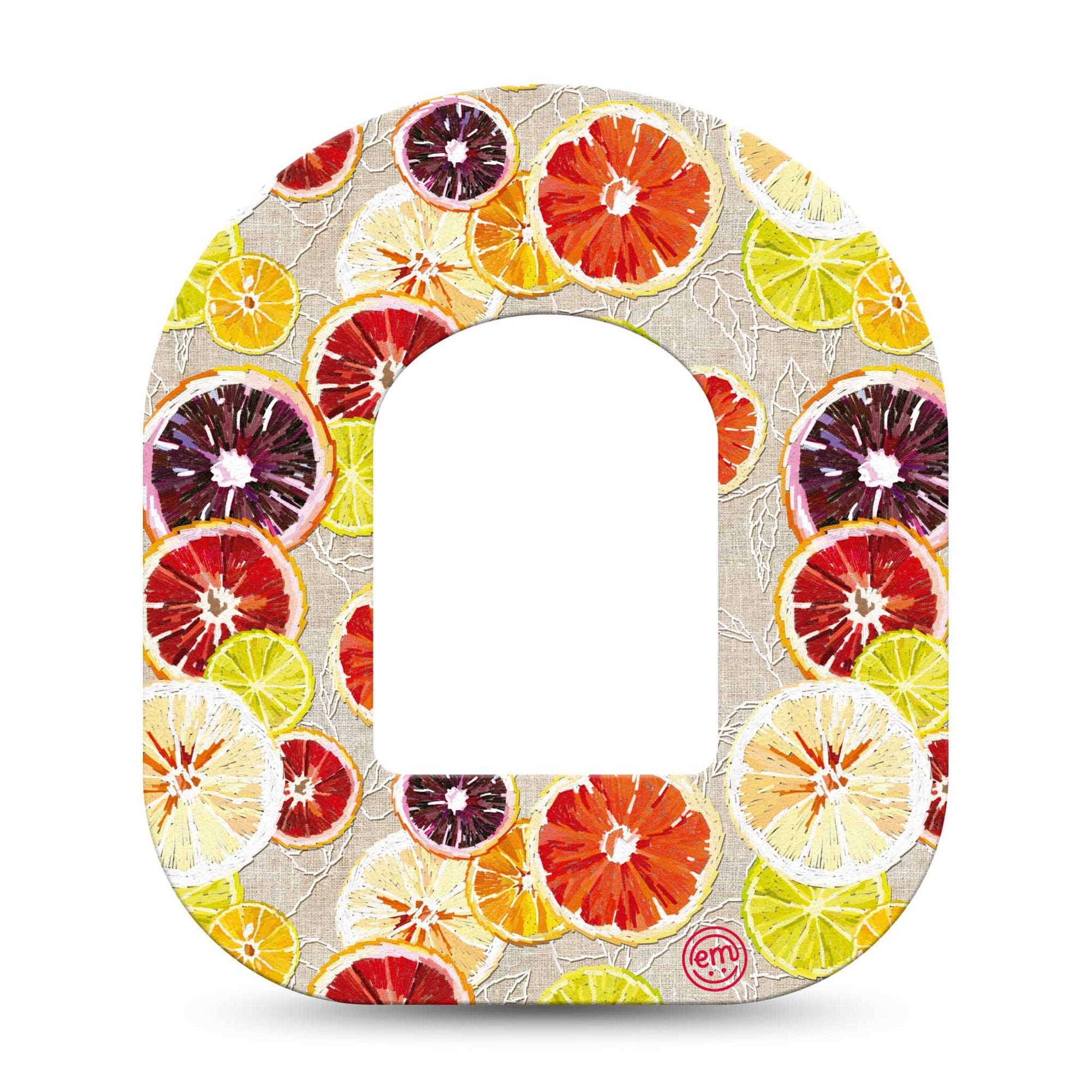 Citrus Slices OmniPod Tape