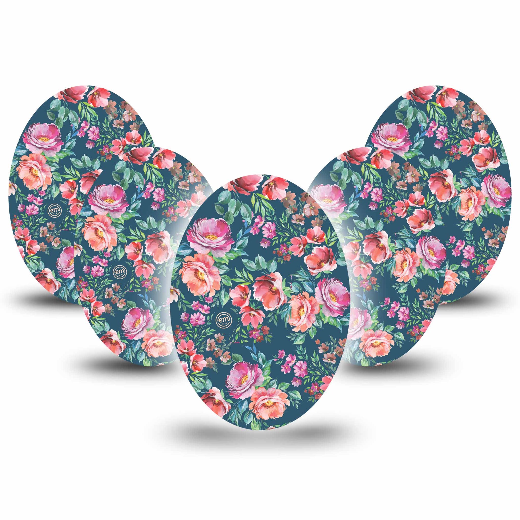 Medtronic Enlite / Guardian ExpressionMed Floral Enchantment Universal Oval Tape