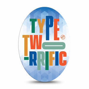 Type Two-rrific Oval Tape