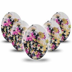 Wild Blossoms Oval Tapes