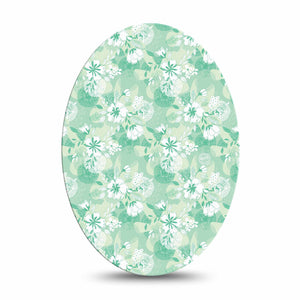 Medtronic Enlite / Guardian Airy Florals Universal Oval Tape