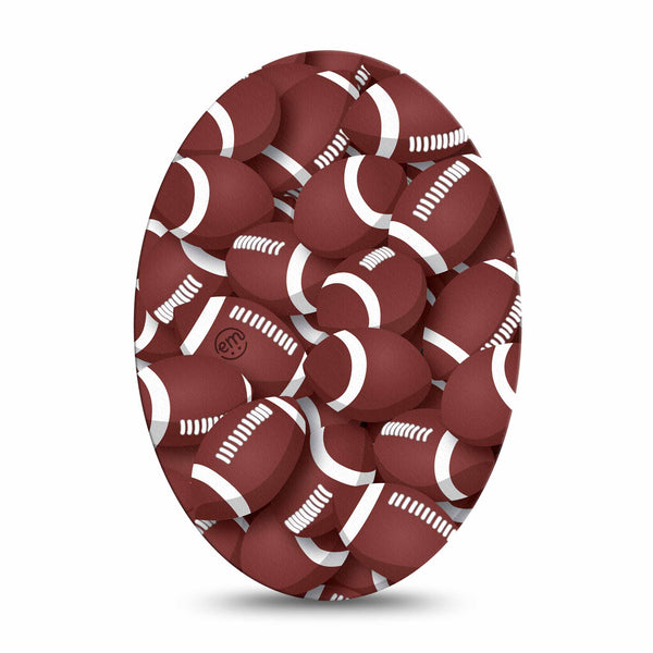 Medtronic Enlite / Guardian ExpressionMed Football Universal Oval Enlite Guardian Libre Patch for men