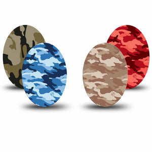 Camouflaged Oval Tape Pack