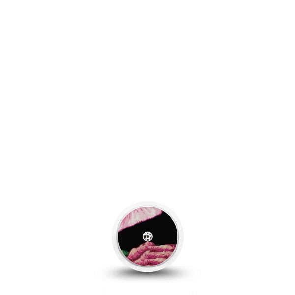 ExpressionMed Intricate Flower Libre Transmitter Sticker, Abbott Lingo
