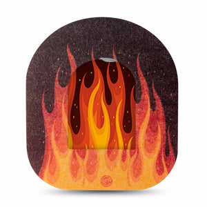 ExpressionMed Flame Pod Transmitter Sticker with Tape