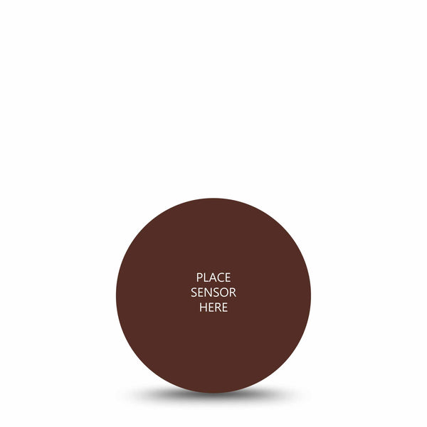 Espresso Oval Tape Underpatch