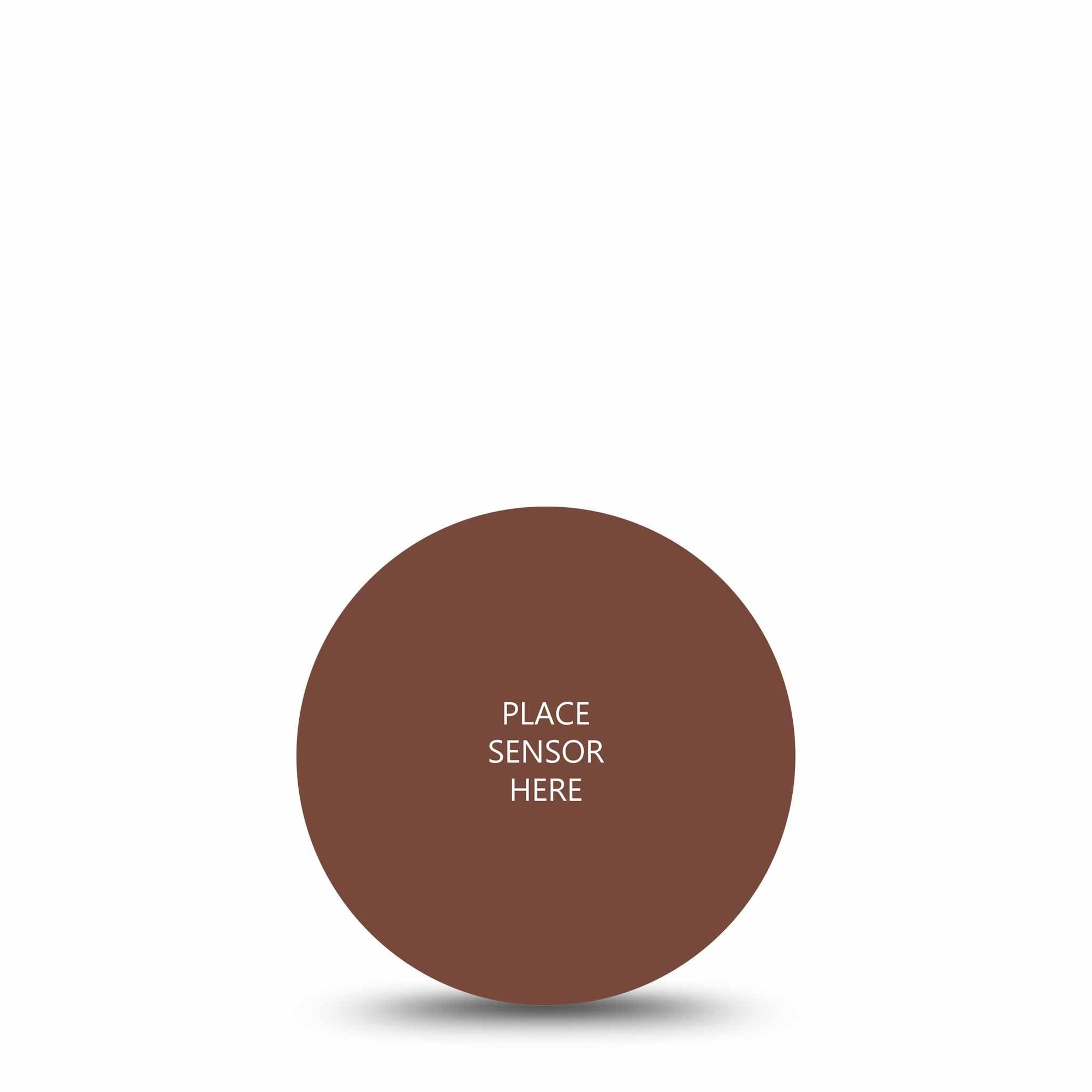 ExpressionMed Chocolate Oval Underpatch