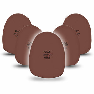 ExpressionMed Skin Tone 02 - Chocolate OmniPod Underpatch