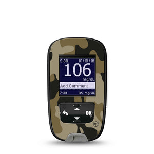 Camo Accu-Chek Sticker