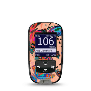 Butterfly Wings Accu-Chek Sticker