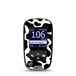 Cow Print Accu-Chek Sticker