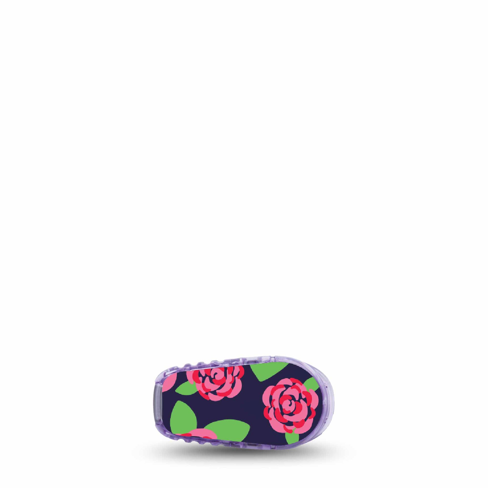 ExpressionMed Pretty Pink Roses Dexcom G6 Transmitter Sticker