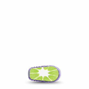 ExpressionMed Lime Dexcom G6 Transmitter Sticker