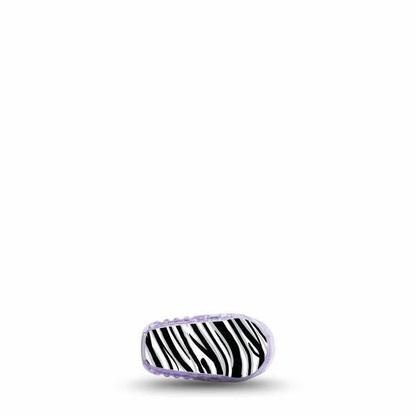 Black and Silver Raiders Team Spirit Dexcom G6 CGM Transmitter Sticker