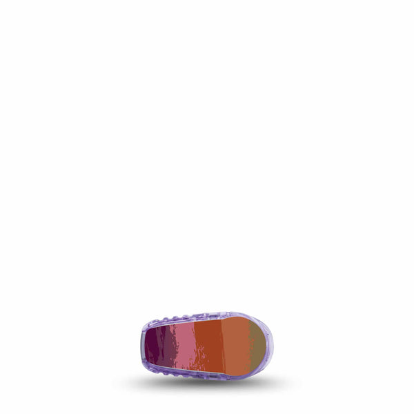 ExpressionMed Falling Colors Dexcom G6 Transmitter Sticker