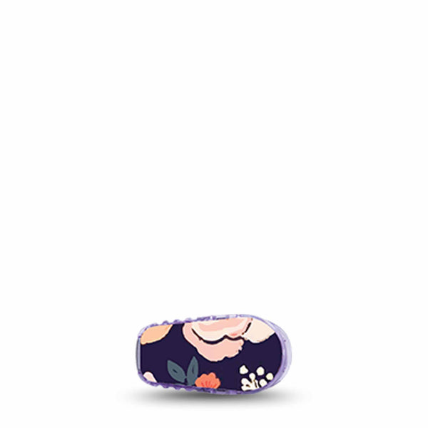 ExpressionMed Painted Flower Dexcom G6 Transmitter Sticker