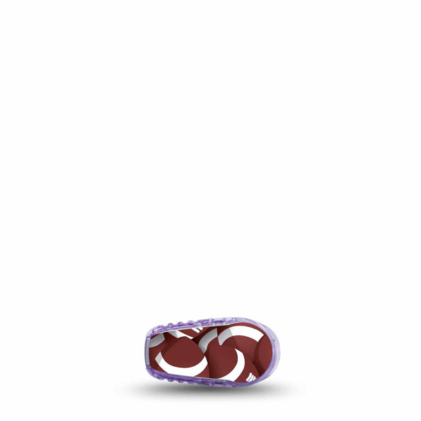 ExpressionMed Football Dexcom G6 CGM Transmitter Sticker 