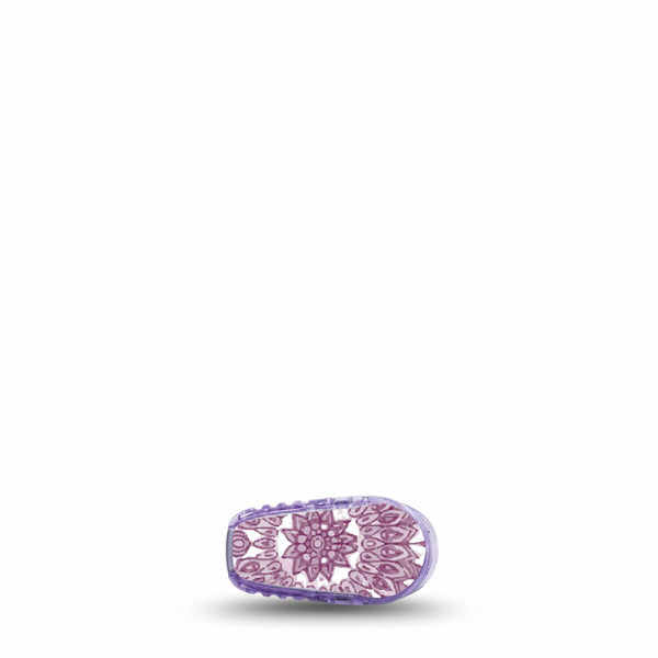Burgundy Floral Dexcom G6 Transmitter Sticker, Fall Floral CGM Fashion